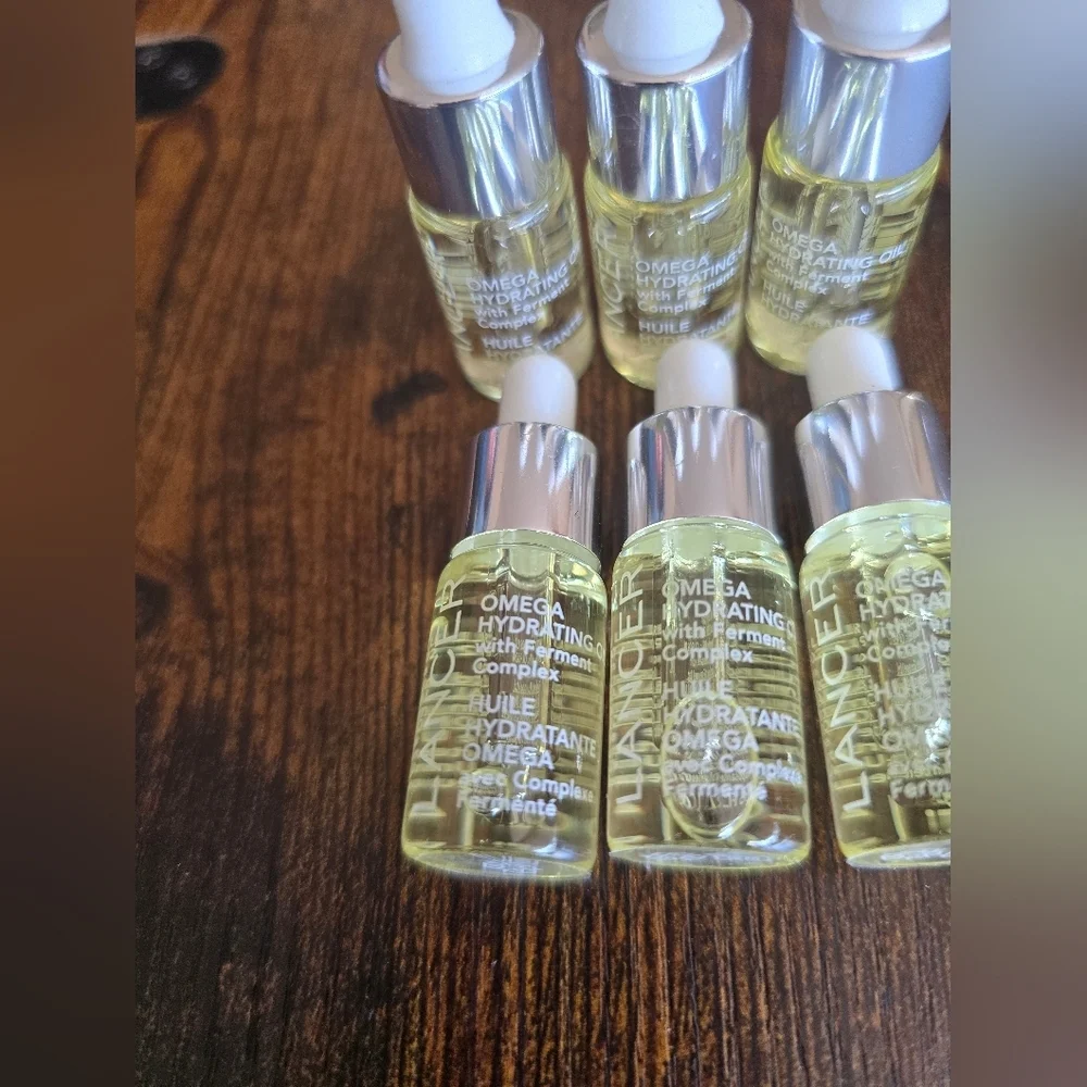 NEW! Lancer,  Omega Hydrating Oil, 4.5ml/0.15oz, BUNDLE of 6!